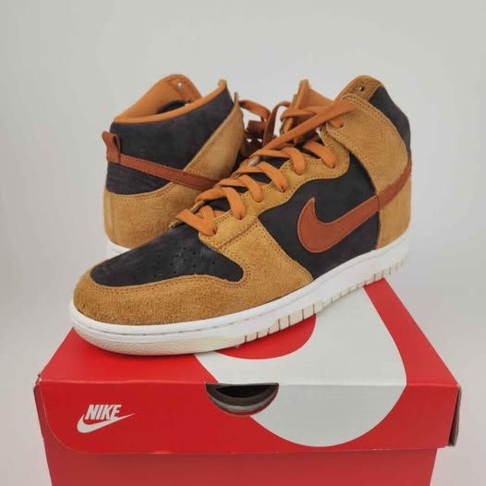 Nike Dunk High Premium "Dark Russet" DS Size 11